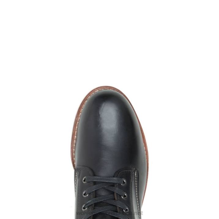 Men 1000 Mile Plain-Toe Original Boot VZRN193 Black Wolverine - Image 6