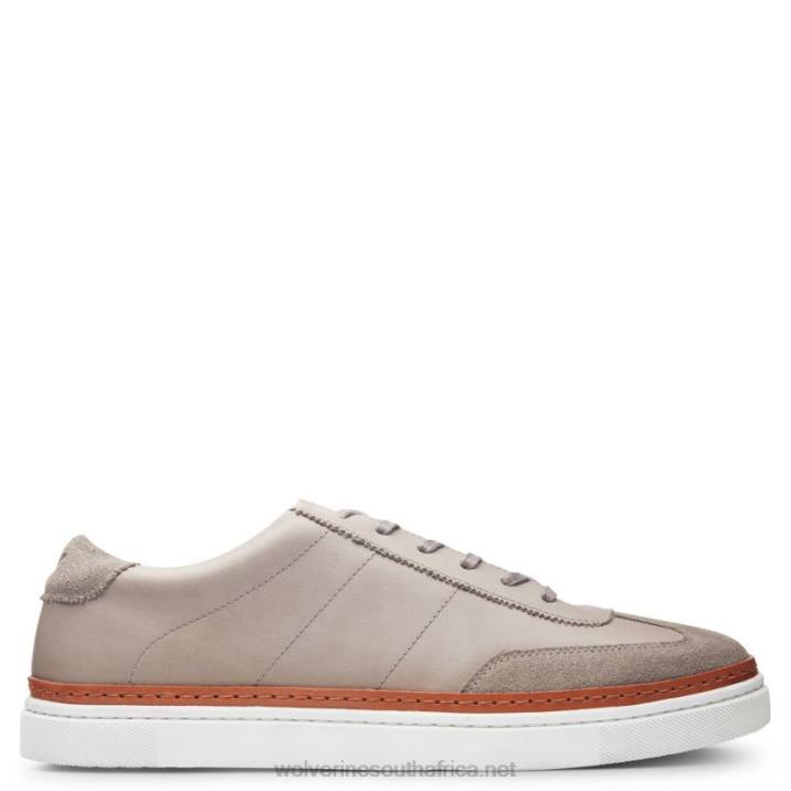 men_blvd_court_sneaker_vzrn225_gray_leather_gray_suede_wolverine.jpg Men BLVD Court Sneaker VZRN225 Gray Leather/Gray Suede Wolverine - Image 1