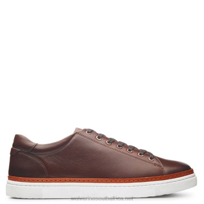 men_blvd_low_sneaker_vzrn172_brown_wolverine.jpg Men BLVD Low Sneaker VZRN172 Brown Wolverine - Image 1