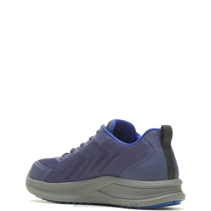 Men Bolt DuraShocks Knit CarbonMax Work Shoe VZRN101 Navy Wolverine - Image 3