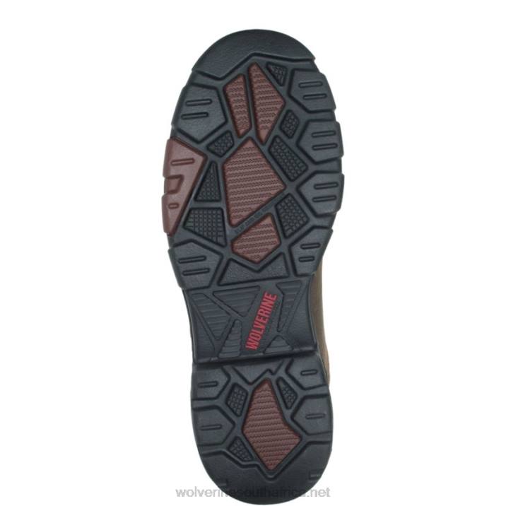 Men Cabor EPX Waterproof Composite Toe 8" Work Boot VZRN33 Dark Brown Wolverine - Image 4