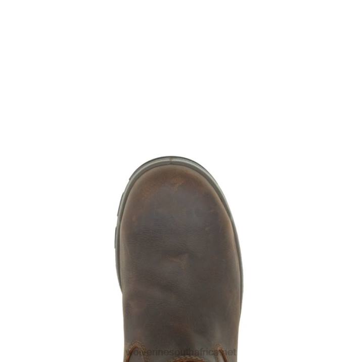 Men Cabor EPX Waterproof Composite Toe Wellington VZRN40 Dark Brown Wolverine - Image 5