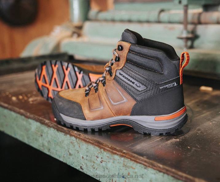Men Chisel 6" Steel-Toe Work Boot VZRN86 Penny Wolverine - Image 3