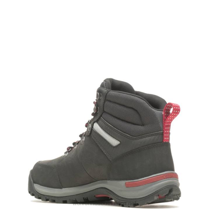 Men Chisel 6" Steel-Toe Work Boot VZRN87 Black Wolverine - Image 4