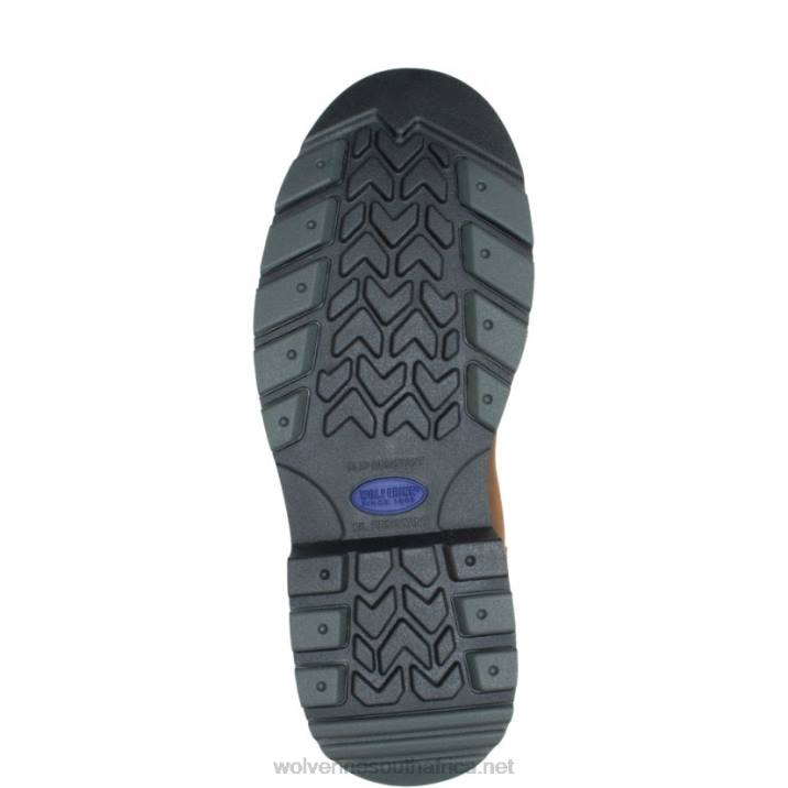 Men DD Work Steel Toe Wellington VZRN56 Dark Brown Wolverine - Image 4