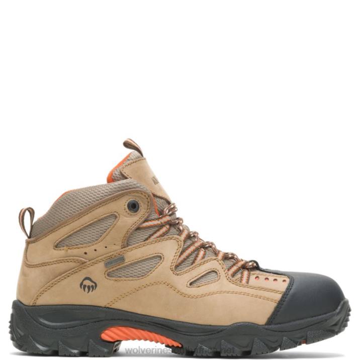 men_durant_waterproof_steel_toe_work_boot_vzrn108_light_brown_orange_wolverine.jpg Men Durant Waterproof Steel-Toe Work Boot VZRN108 Light Brown/Orange Wolverine - Image 1