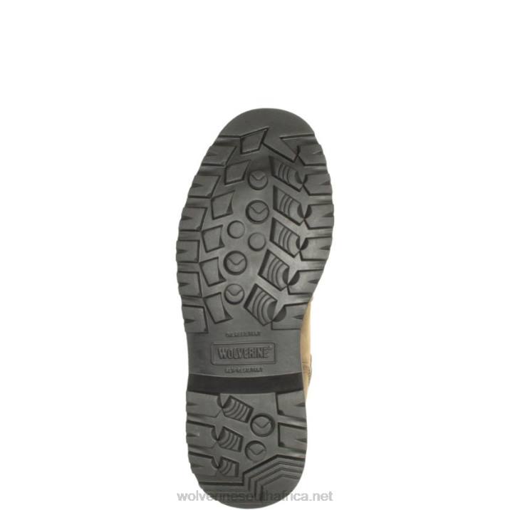 Men Floorhand Insulated 6" Soft Toe Work Boot VZRN226 Gravel Wolverine - Image 4