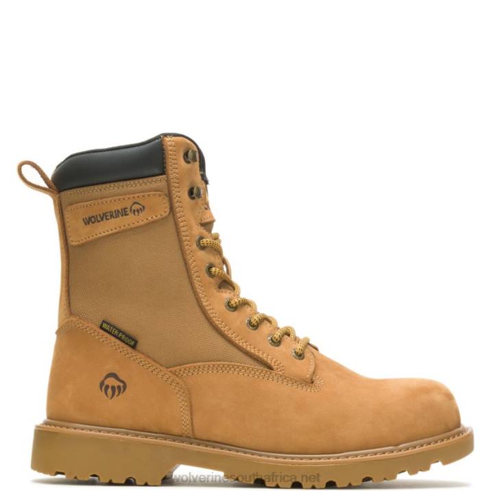 men_floorhand_insulated_8_steel_toe_work_boot_vzrn39_wheat_wolverine.jpg Men Floorhand Insulated 8" Steel-Toe Work Boot VZRN39 Wheat Wolverine - Image 1