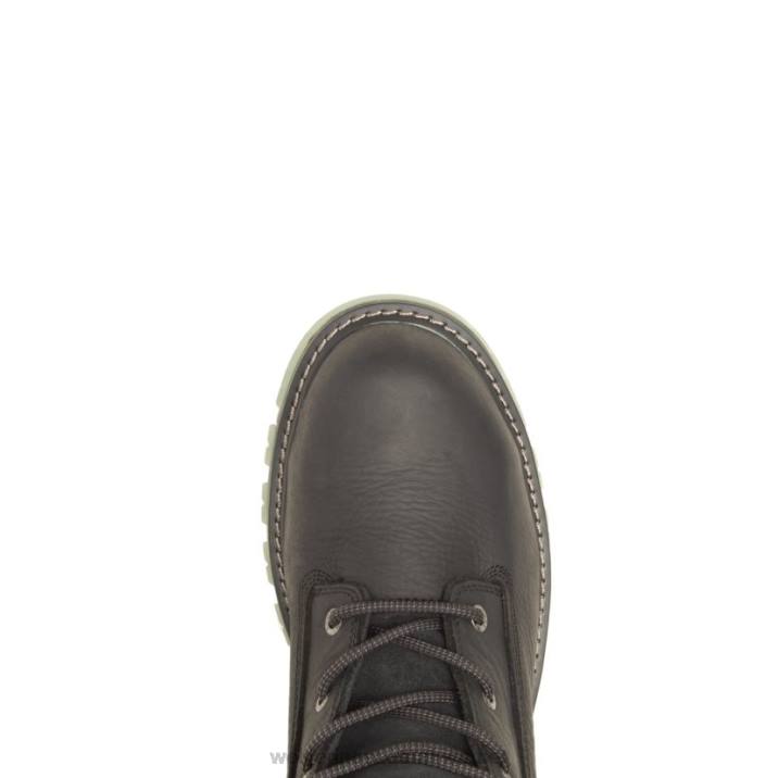Men Floorhand LX 6" Steel Toe Work Boot VZRN94 Black Wolverine - Image 5