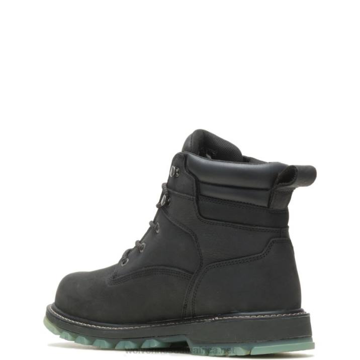 Men Floorhand LX 6" Work Boot VZRN157 Black Wolverine - Image 3