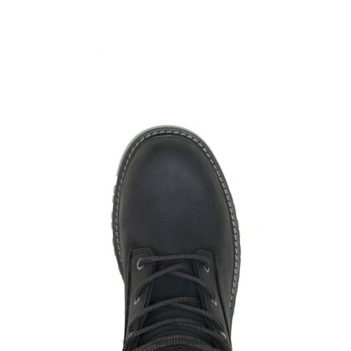 Men Floorhand LX 6" Work Boot VZRN157 Black Wolverine - Image 5