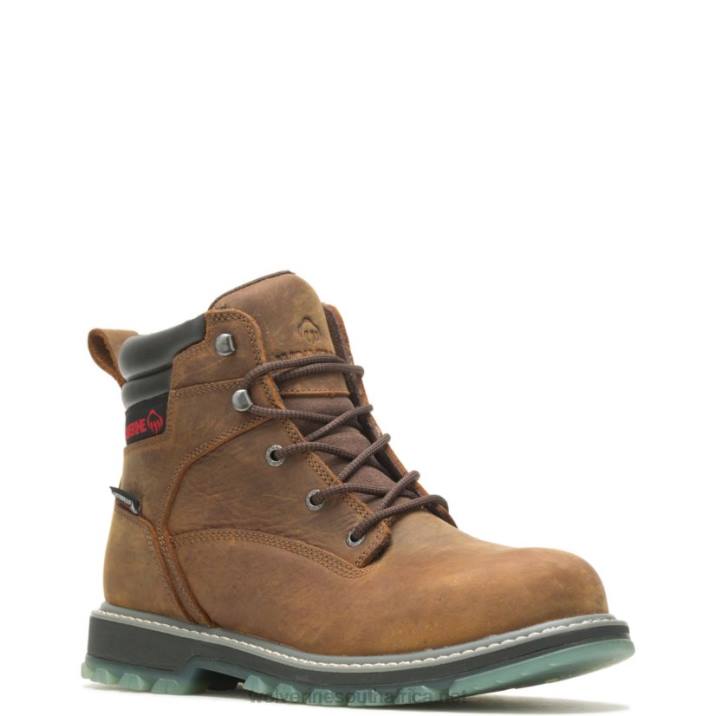 Men Floorhand LX 6" Work Boot VZRN158 Sudan Brown Wolverine - Image 2