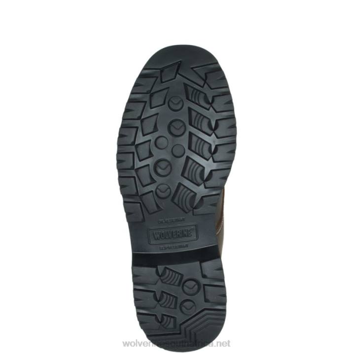 Men Floorhand Moc Toe 6 Work Boot VZRN170 Dark Coffee Wolverine - Image 4