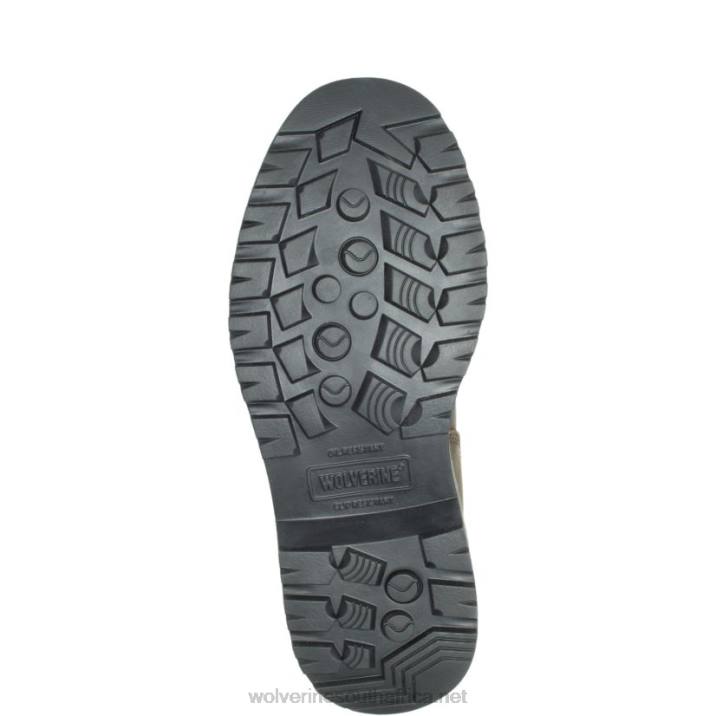 Men Floorhand Waterproof Steel-Toe 10" Wellington VZRN46 Dark Brown Wolverine - Image 4