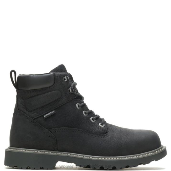 men_floorhand_waterproof_steel_toe_6_work_boot_vzrn12_black_wolverine.jpg Men Floorhand Waterproof Steel-Toe 6" Work Boot VZRN12 Black Wolverine - Image 1