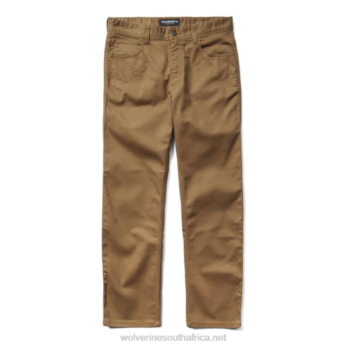 men_fr_stretch_denim_vzrn262_hickory_wolverine.jpg Men FR Stretch Denim VZRN262 Hickory Wolverine - Image 1