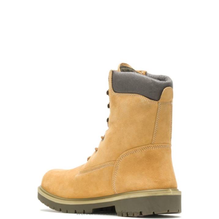 Men Gold Waterproof Insulated 8" Work Boot VZRN213 Gold Wolverine - Image 3