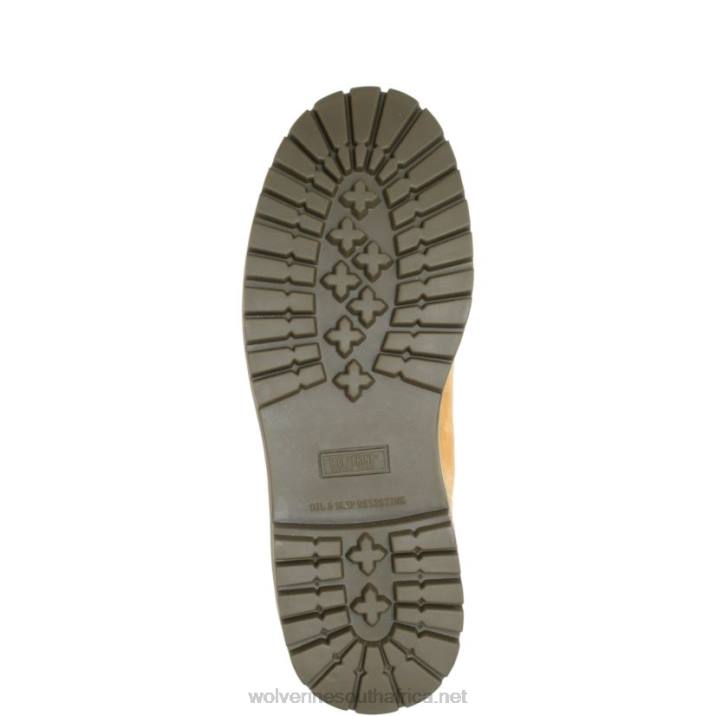 Men Gold Waterproof Insulated 8" Work Boot VZRN213 Gold Wolverine - Image 4