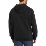 Men Graphic Hoody- Sleeve Logo VZRN234 Black Wolverine - Image 4
