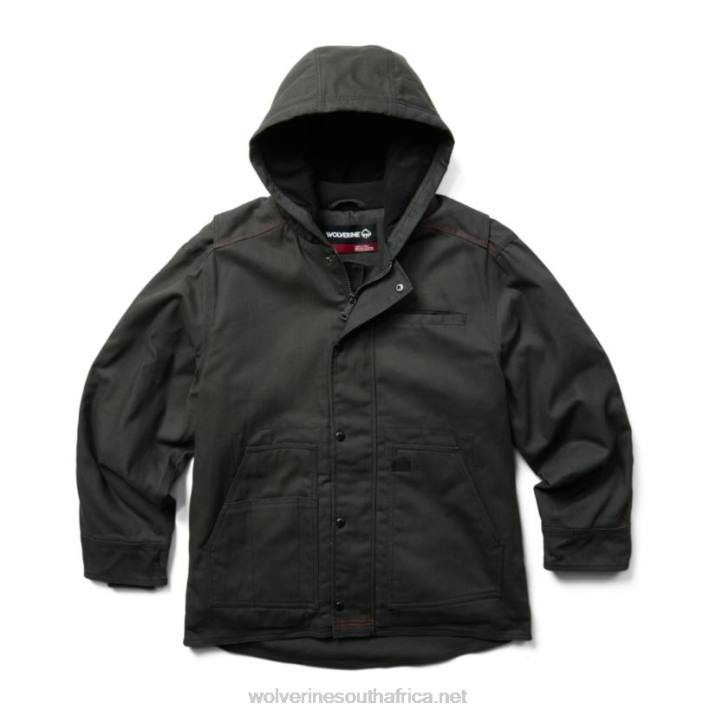 men_guardian_cotton_work_jacket_vzrn320_onyx_wolverine.jpg Men Guardian Cotton Work Jacket VZRN320 Onyx Wolverine - Image 1