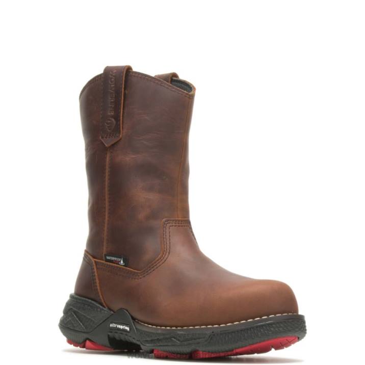 Men Hellcat Fuse DuraShocks UltraSpring CarbonMax Work Wellington VZRN35 Peanut Wolverine - Image 2