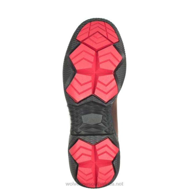 Men Hellcat Fuse DuraShocks UltraSpring CarbonMax Work Wellington VZRN35 Peanut Wolverine - Image 4