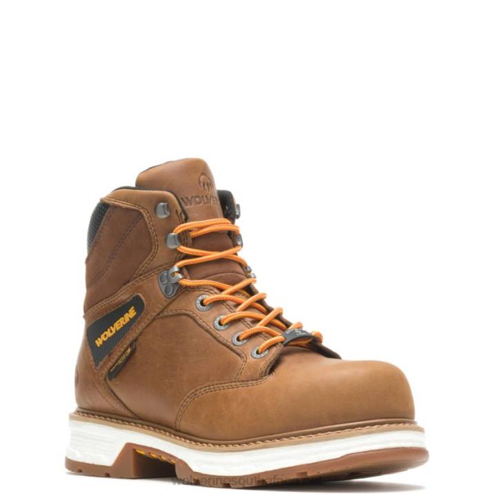 Men Hellcat UltraSpring 6" CarbonMAX Work Boot VZRN16 Beeswax Wolverine - Image 2