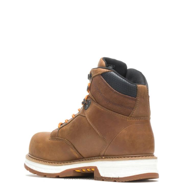 Men Hellcat UltraSpring 6" CarbonMAX Work Boot VZRN16 Beeswax Wolverine - Image 3