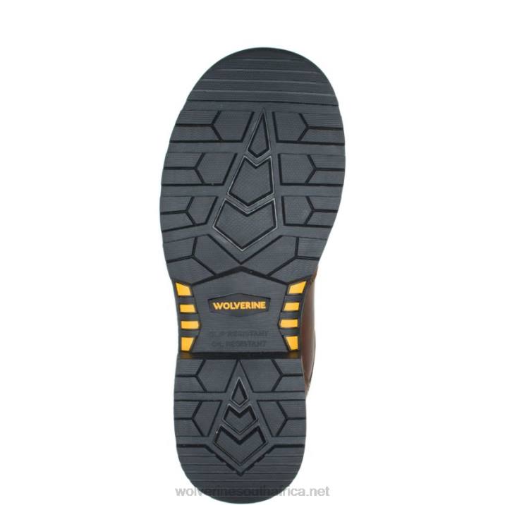 Men Hellcat UltraSpring CarbonMAX 8" Work Boot VZRN128 Tobacco Wolverine - Image 4