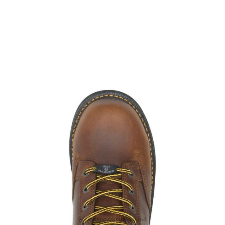 Men Hellcat UltraSpring CarbonMAX 8" Work Boot VZRN128 Tobacco Wolverine - Image 5