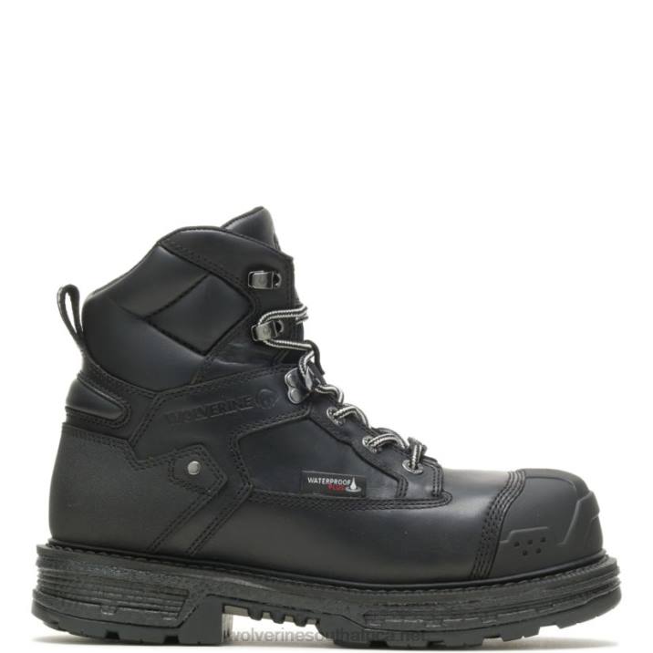 Men Hellcat UltraSpring Heavy Duty 6" CarbonMAX Work Boot VZRN67 Black Wolverine - Image 1