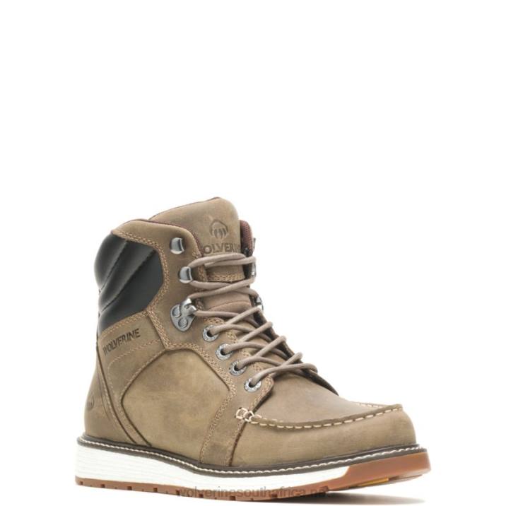 Men Hellcat UltraSpring Moc Toe Wedge 6" Boot VZRN222 Gravel Wolverine - Image 2