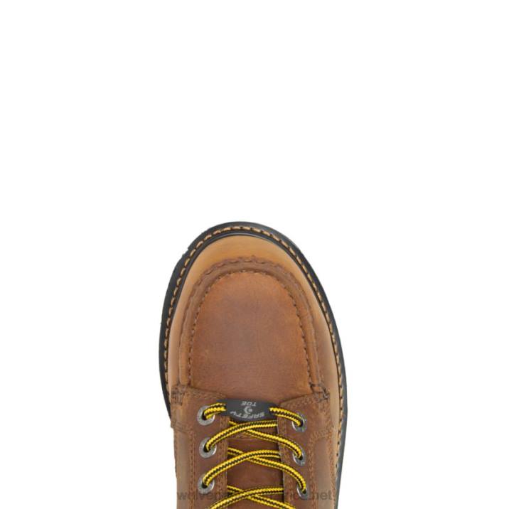 Men Hellcat UltraSpring Moc Toe Wedge 6" CarbonMAX Work Boot VZRN9 Tobacco Wolverine - Image 6