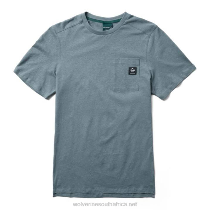 men_hemp_tee_vzrn334_slate_blue_wolverine.jpg Men Hemp Tee VZRN334 Slate Blue Wolverine - Image 1