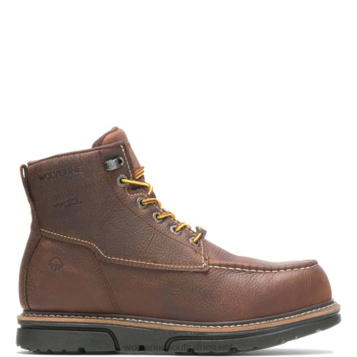 men_i_90_durashocks_moc_toe_6_work_boot_vzrn195_brown_wolverine.jpg Men I-90 DuraShocks Moc-Toe 6" Work Boot VZRN195 Brown Wolverine - Image 1