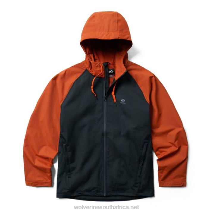 men_i_90_rain_jacket_vzrn300_ember_wolverine.jpg Men I-90 Rain Jacket VZRN300 Ember Wolverine - Image 1