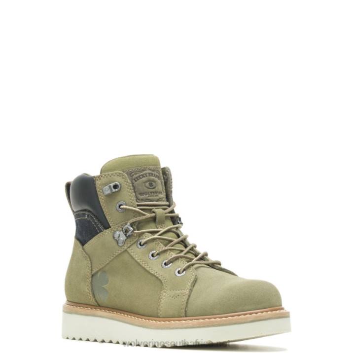 Men Lucky Brand Worker VZRN160 Burnt Olive Wolverine - Image 2