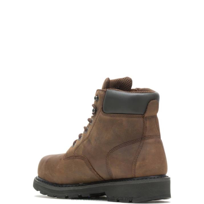 Men McKay Waterproof Steel-Toe 6 Work Boot VZRN50 Brown Wolverine - Image 3