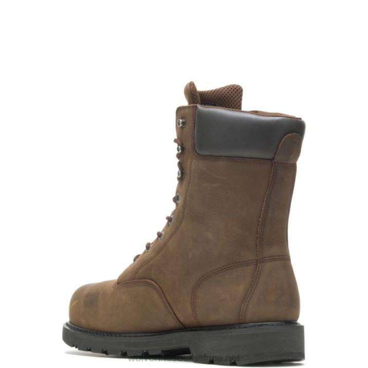 Men McKay Waterproof Steel-Toe 8 Work Boot VZRN111 Brown Wolverine - Image 3
