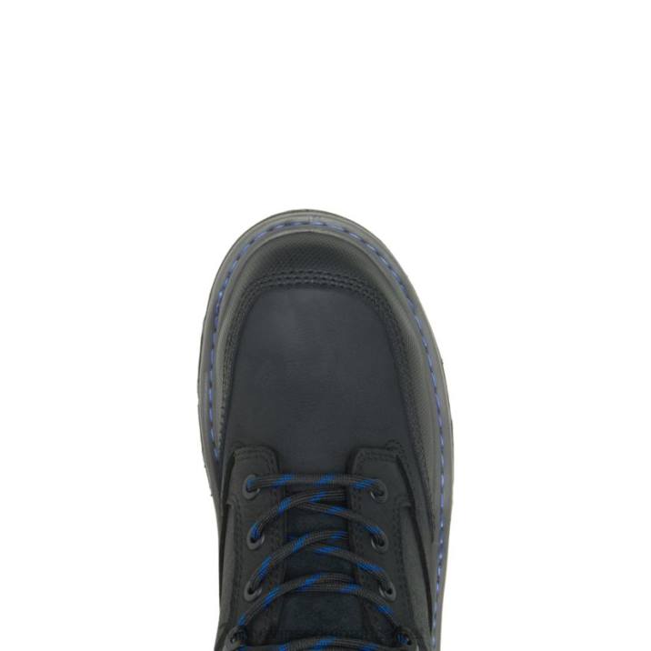 Men Raider DuraShocks Heavy Duty 6" CarbonMax Work Boot VZRN47 Black Wolverine - Image 5