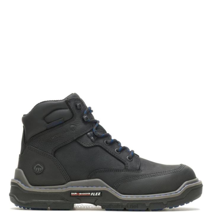 men_raider_durashocks_heavy_duty_6_carbonmax_work_boot_vzrn47_black_wolverine.jpg Men Raider DuraShocks Heavy Duty 6" CarbonMax Work Boot VZRN47 Black Wolverine - Image 1