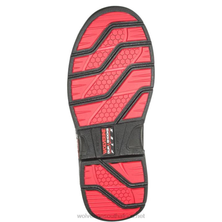 Men Raider DuraShocks Heavy Duty CarbonMax Work Wellington VZRN42 Brown Wolverine - Image 4