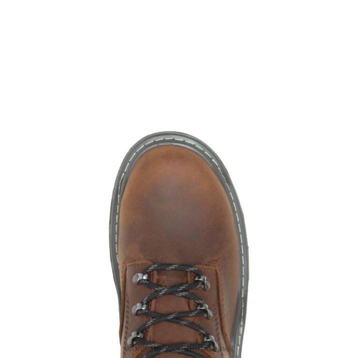 Men Raider DuraShocks Waterproof 6" CarbonMAX Work Boot VZRN44 Peanut Wolverine - Image 5