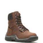 Men Raider DuraShocks Waterproof 8" Met-Guard Work Boot VZRN228 Peanut Wolverine - Image 2