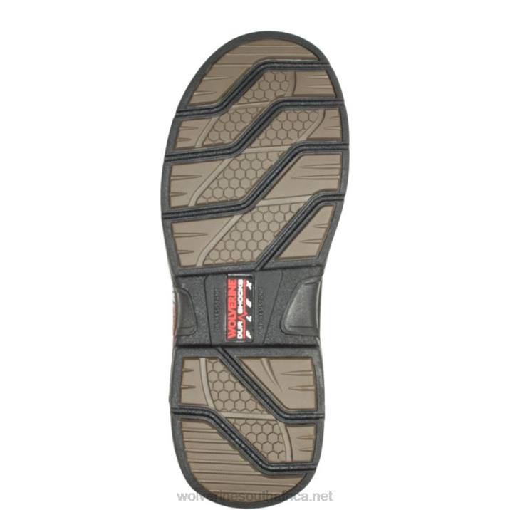 Men Raider DuraShocks Western CarbonMax Work Wellington VZRN26 Real Brown Wolverine - Image 4