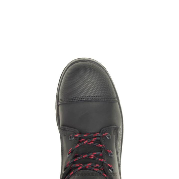 Men Ram Trucks Collection - Rebel Safety Toe Work Boot VZRN119 Black/Red Wolverine - Image 5