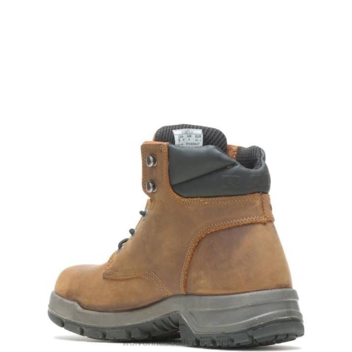 Men Ram Trucks Collection - Tradesman Safety Toe Work Boot VZRN109 Brown Wolverine - Image 3