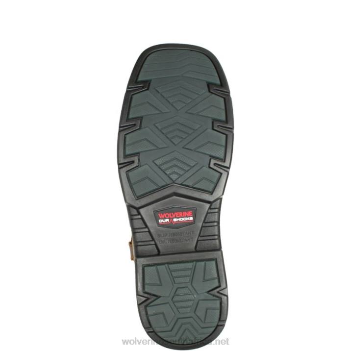 Men Rancher DuraShocks CarbonMax Wellington Work Boot VZRN124 Tobacco/Gold Wolverine - Image 4