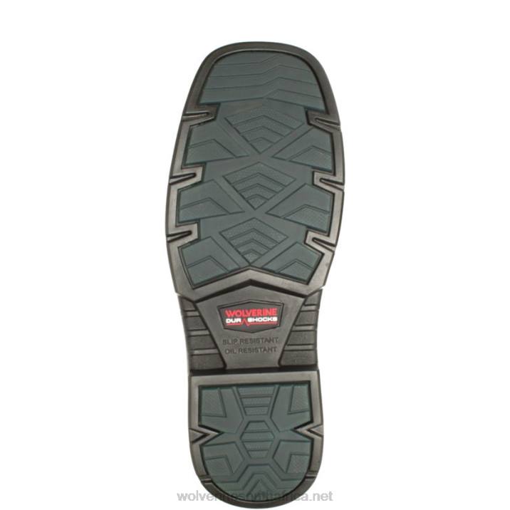 Men Rancher DuraShocks CarbonMax Wellington Work Boot VZRN125 Peanut/Red Wolverine - Image 4