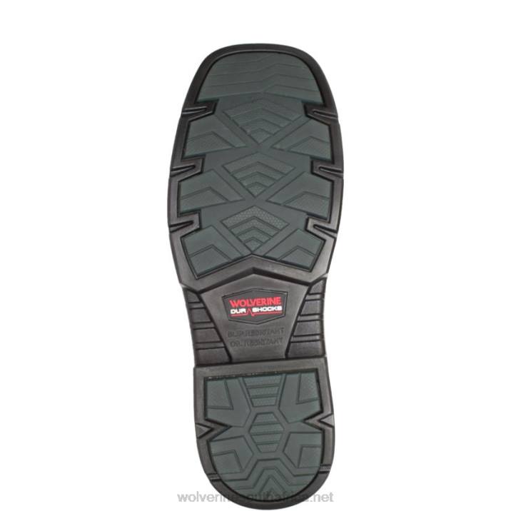 Men Rancher DuraShocks CarbonMax Wellington Work Boot VZRN126 Yellow/Orange Wolverine - Image 4